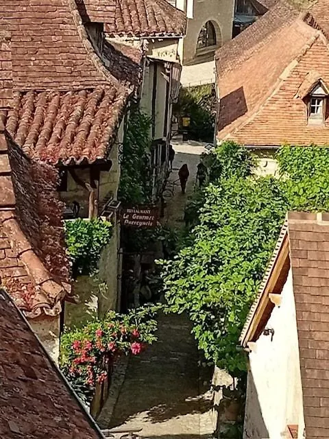 Maison Typique Lotoise Saint Cirq Lapopie