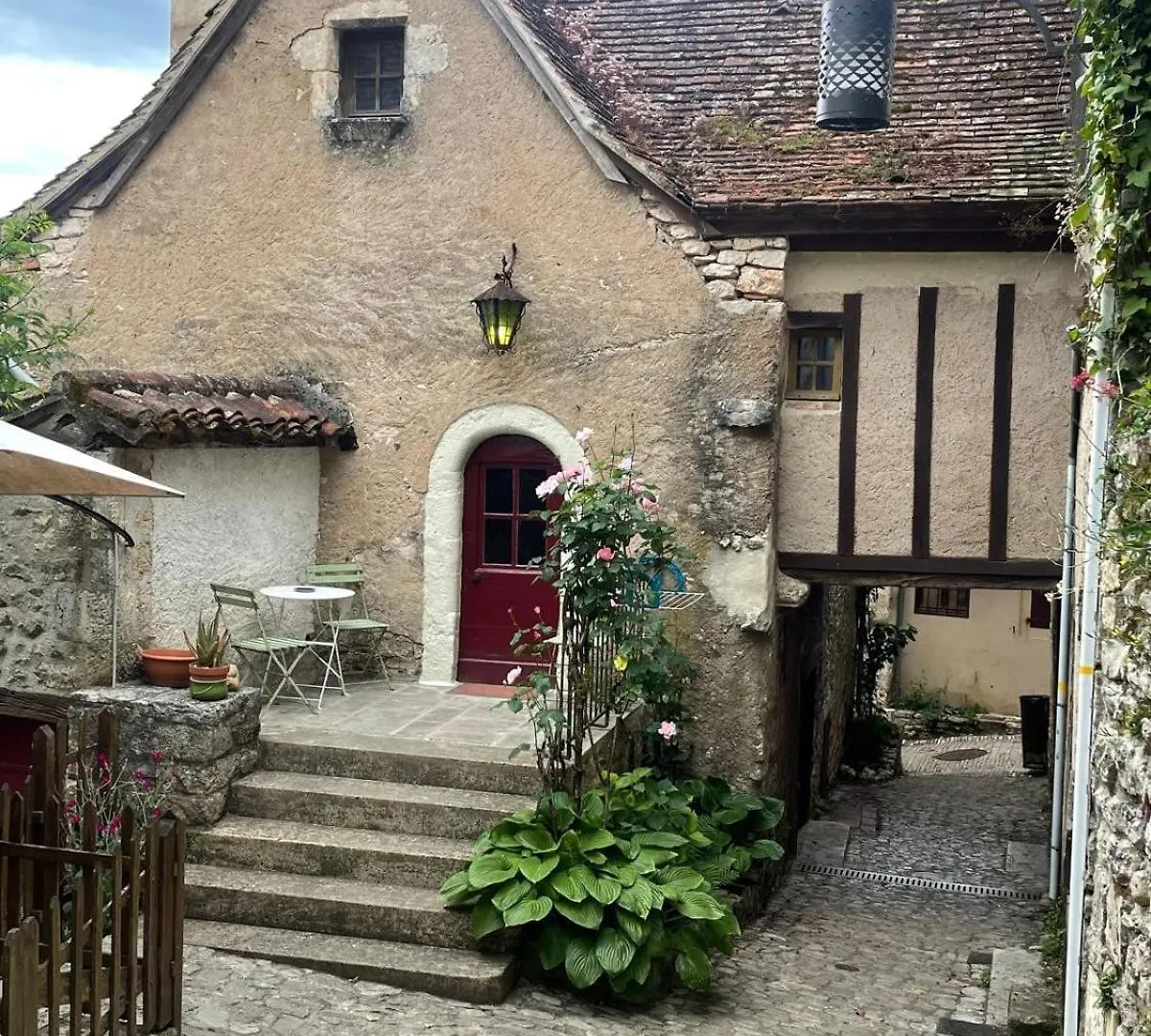 Maison Typique Lotoise Saint Cirq Lapopie France